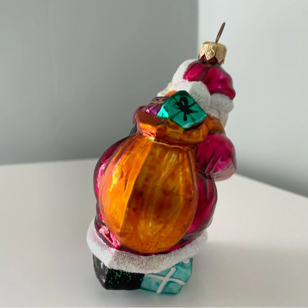 Santa with Sack of Gifts Ornament by Christopher Radko